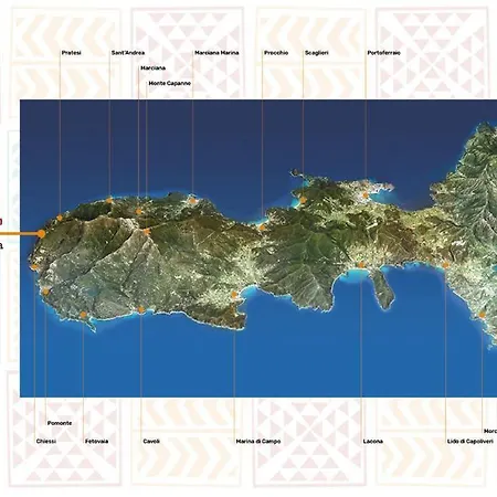Apartman Casa Maja I Colombi - Goelba Marciana