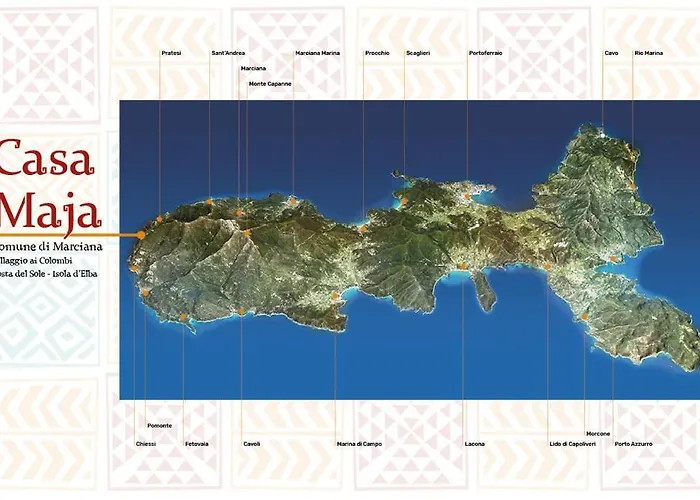 Apartmán Casa Maja I Colombi - Goelba Marciana (Isola d'Elba)